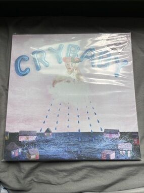 Melanie Martinez Crybaby deluxe record - transparent blue
